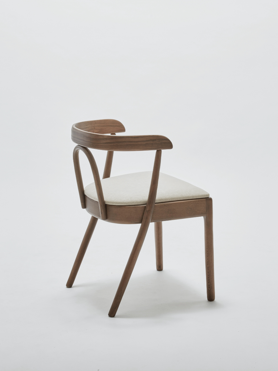 Dining Furniture, Dining Chairs, Woodbender, Custom Furniture, back side view