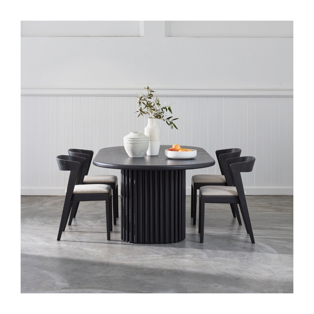 Woodbender, custom furniture, dining furniture, dining chairs, dining table