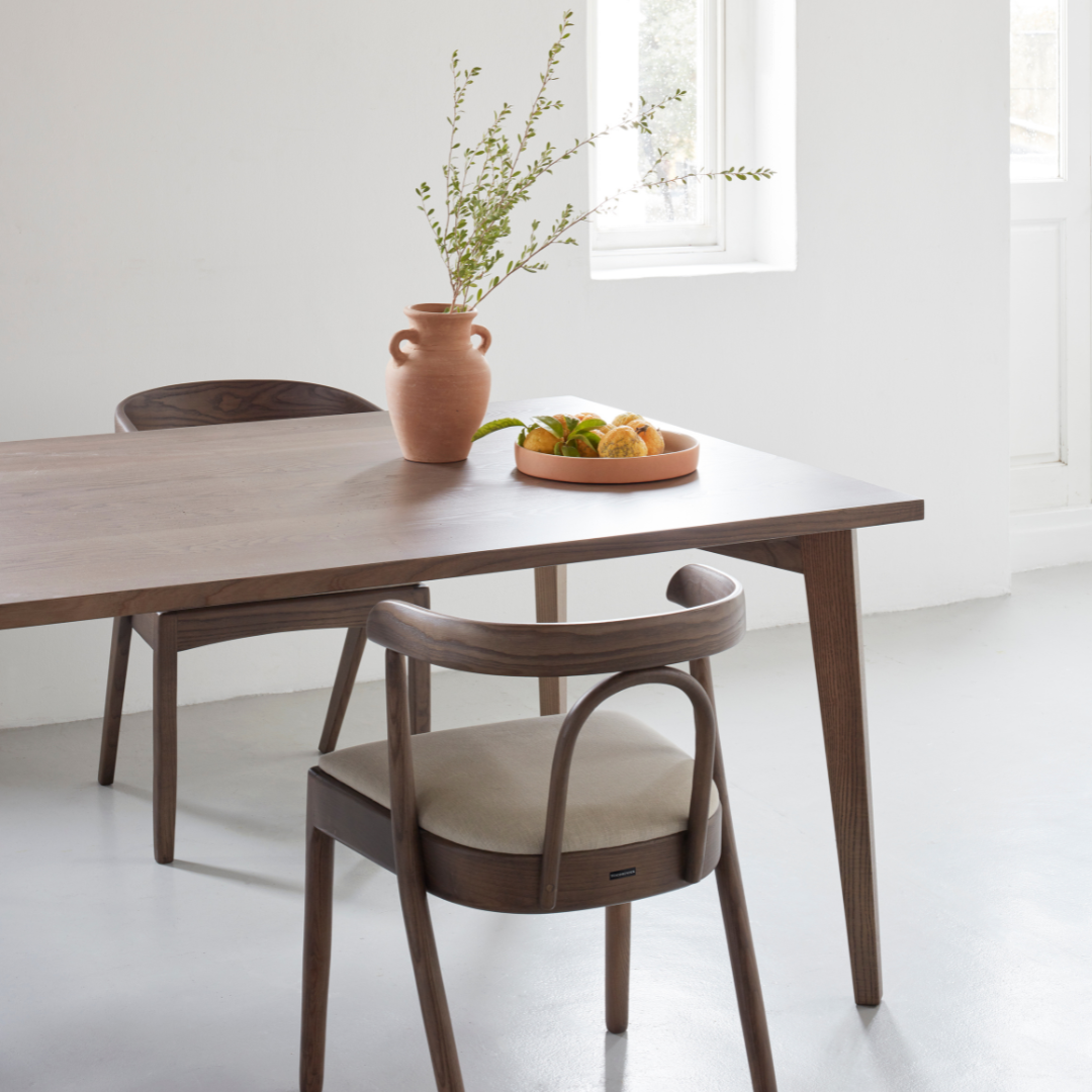 Woodbender, custom furniture, dining furniture, dining chairs, dining table