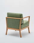 Occasional chair, Armchair, Accent chair, Woodbender, Custom Furniture, back side view